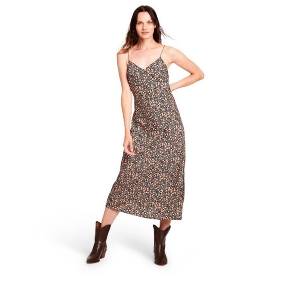 Nili Lotan x Target Floral Print Slip Dress Nili Lotan x Target Floral Print Slip Dress